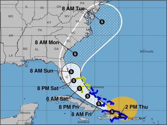 Pinellas outside Tropical Storm Isaias’ cone of uncertainty for now